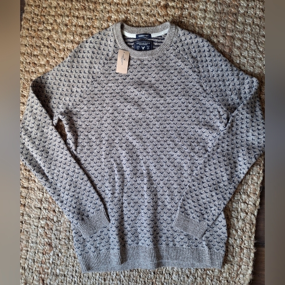 American eagle preppy mens sweater - Picture 2 of 5